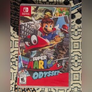 Nintendo Super Mario Odyssey Game - Red and Blue